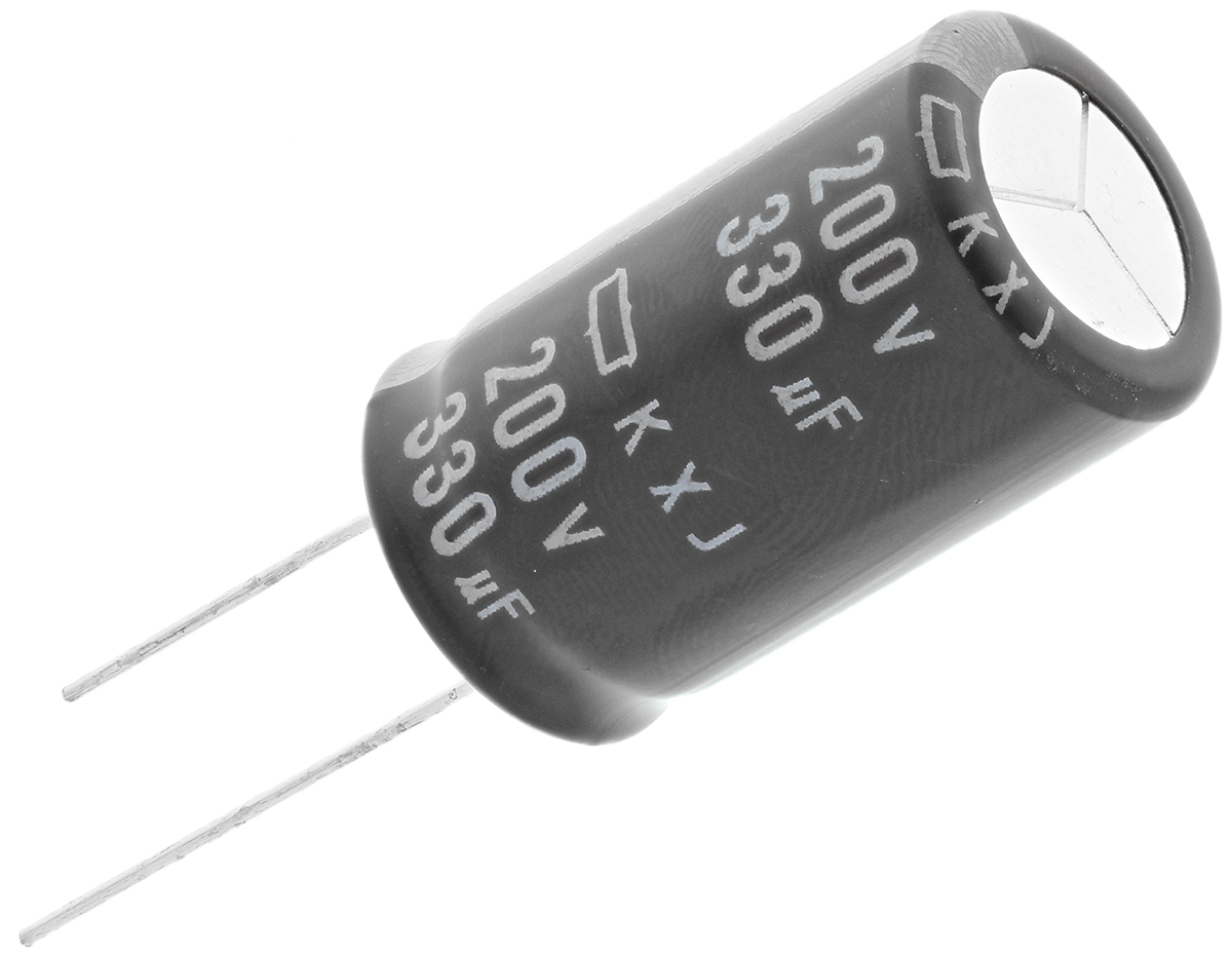 CHEMI-CON 330μF Aluminium Electrolytic Capacitor 200V dc, Radial, Through Hole - EKXJ201ELL331MMN3S