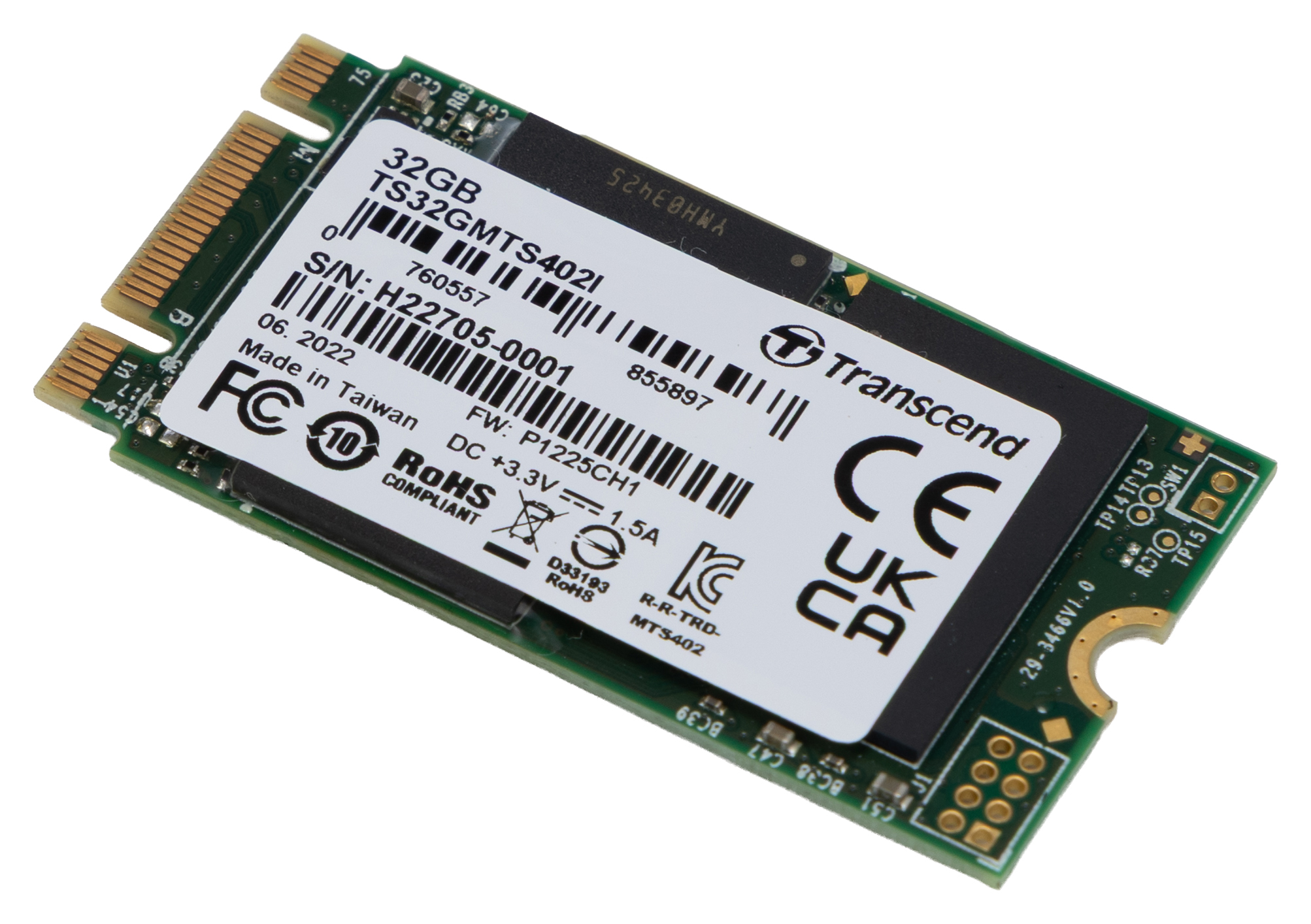 Transcend MTS402I M.2 32 GB Internal SSD