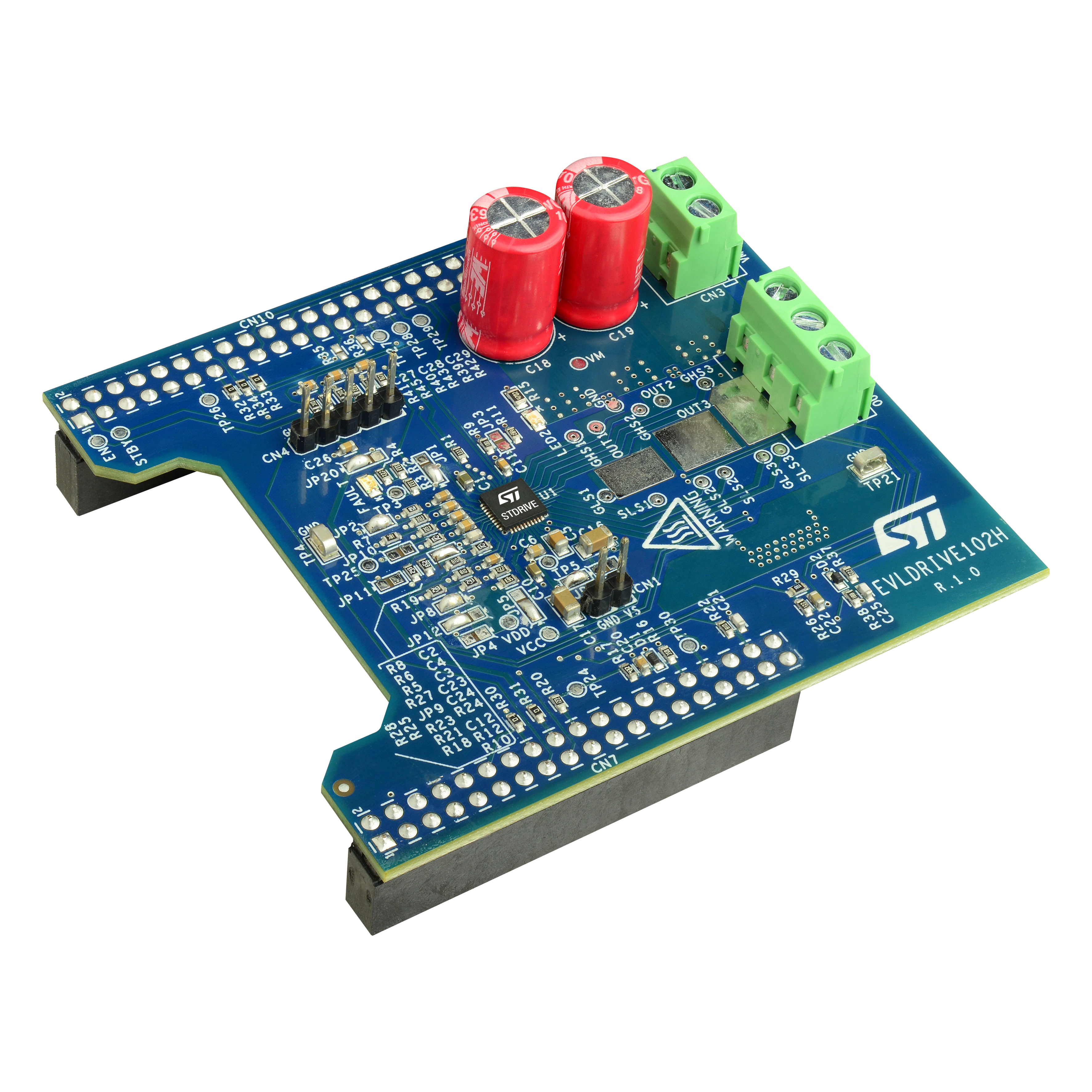 STMicroelectronics EVLDRIVE102H MOSFET Motor Control Kit EVLDRIVE102H