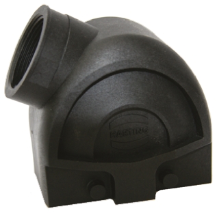 HARTING Han-Eco Heavy Duty Power Connector Hood, M32 Thread, Side Entry
