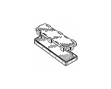 Amphenol Communications Solutions 100-Way IDC Connector Socket, 10-Row
