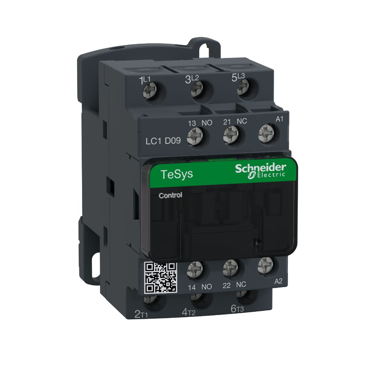 Tesys D LC1D 3 Pole Contactor, 9 A, 4 kW, 115 V ac Coil