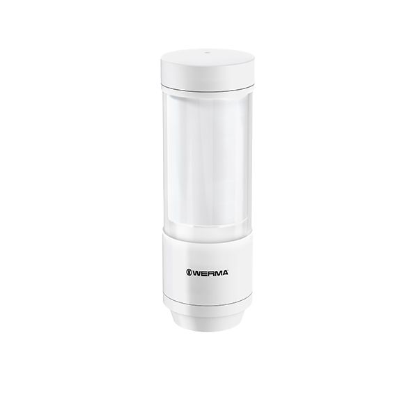 Werma eSIGN Series Flashing Effect Signal Tower for Use with eSIGN Series, 24 V, LED Bulb, DC, IP66, IP69K