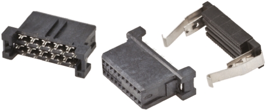 TE Connectivity 24-Way IDC Connector Socket for Cable Mount, 2-Row