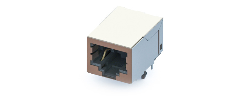Yamaichi Female RJ45 Connector, PCB Mount 10 Port 1 -Way