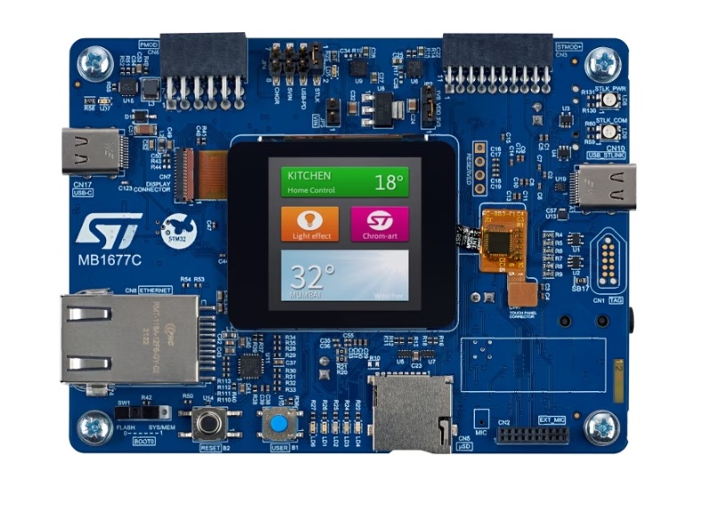 STMicroelectronics ST Discovery Kit With STM32H573IIK3Q MCU Microcontroller Discovery Kit STM32H573I-DK