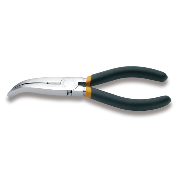 BETA Long Nose Pliers, 160 mm Overall, Straight Tip, 54mm Jaw