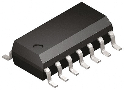 onsemi FAN7391MX MOSFET Gate Driver 2, -4.5 A, 4.5 A, 20V 14-Pin, SOP