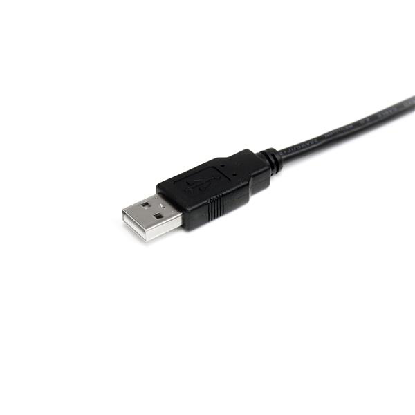 StarTech.com USB 2.0, Male USB A to Male USB A, 480Mbps, 1m