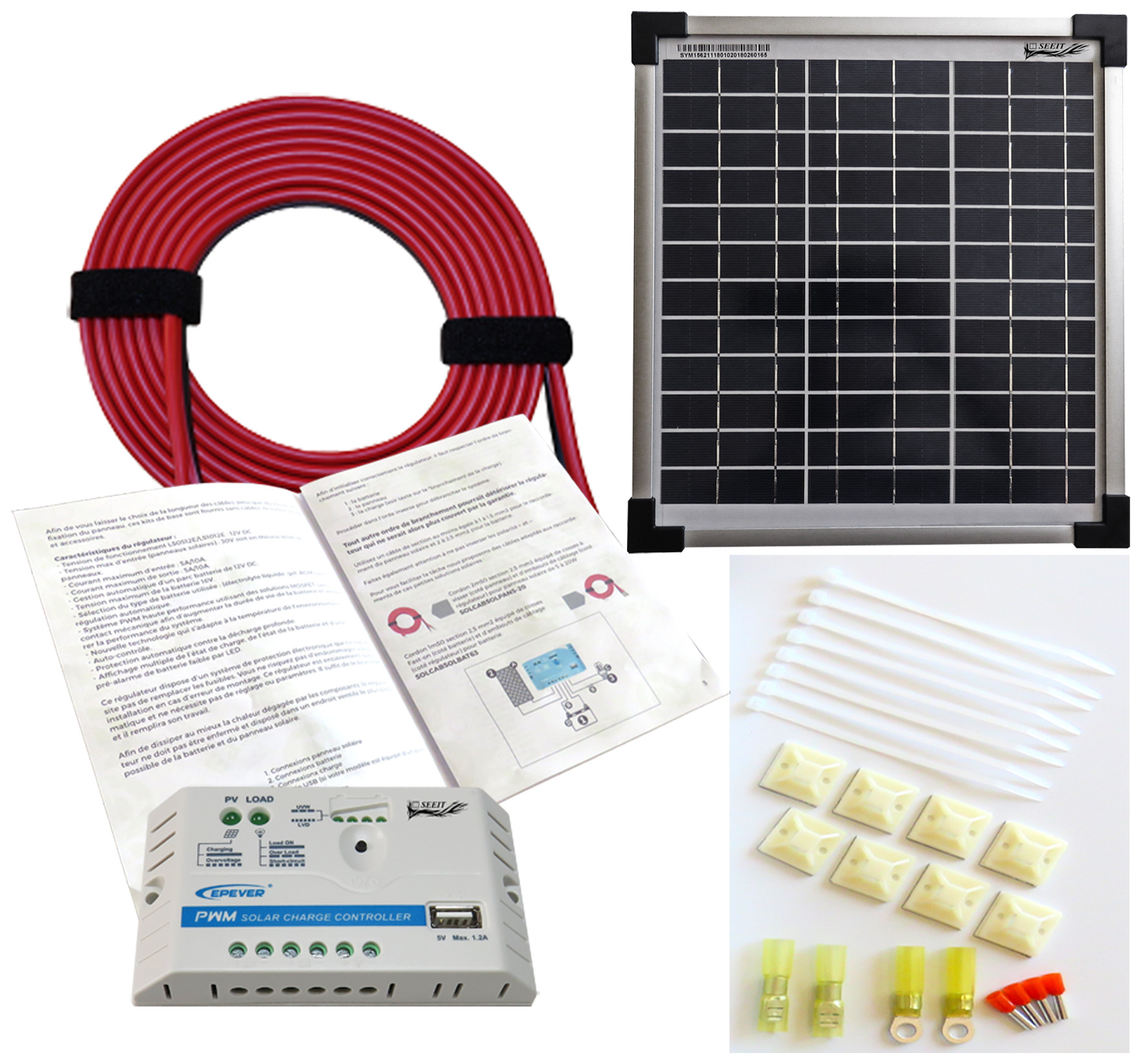 Seeit 10W  Kit solar panel