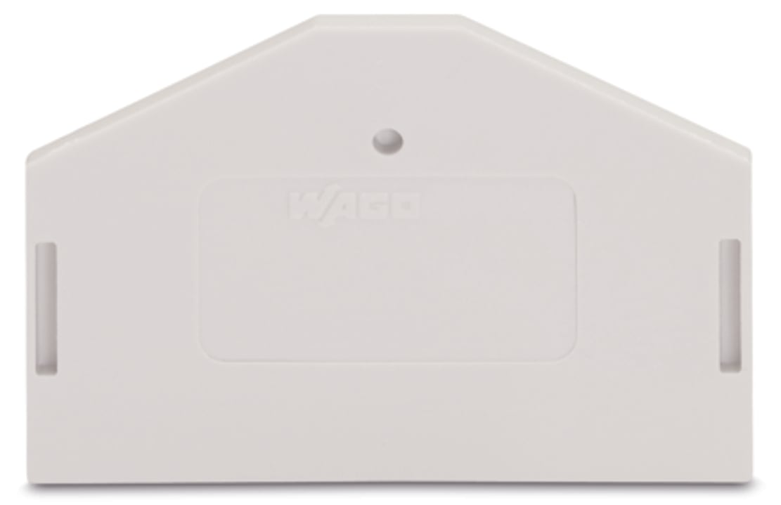 WAGO 281 Series End And Intermediate Plate for Use with Rail Mount Terminal Blocks