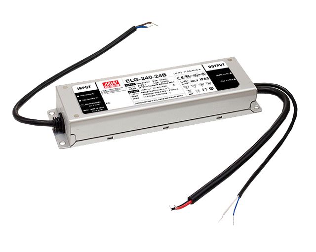 MEAN WELL LED Driver, 48V Output, 240W Output, 5A Output, Constant Current / Constant Voltage Dimmable