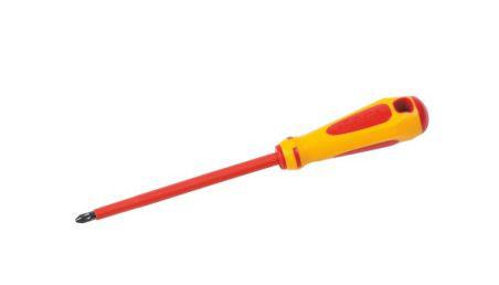 SAM Phillips Insulated Screwdriver, 6.5 mm Tip, VDE/1000V