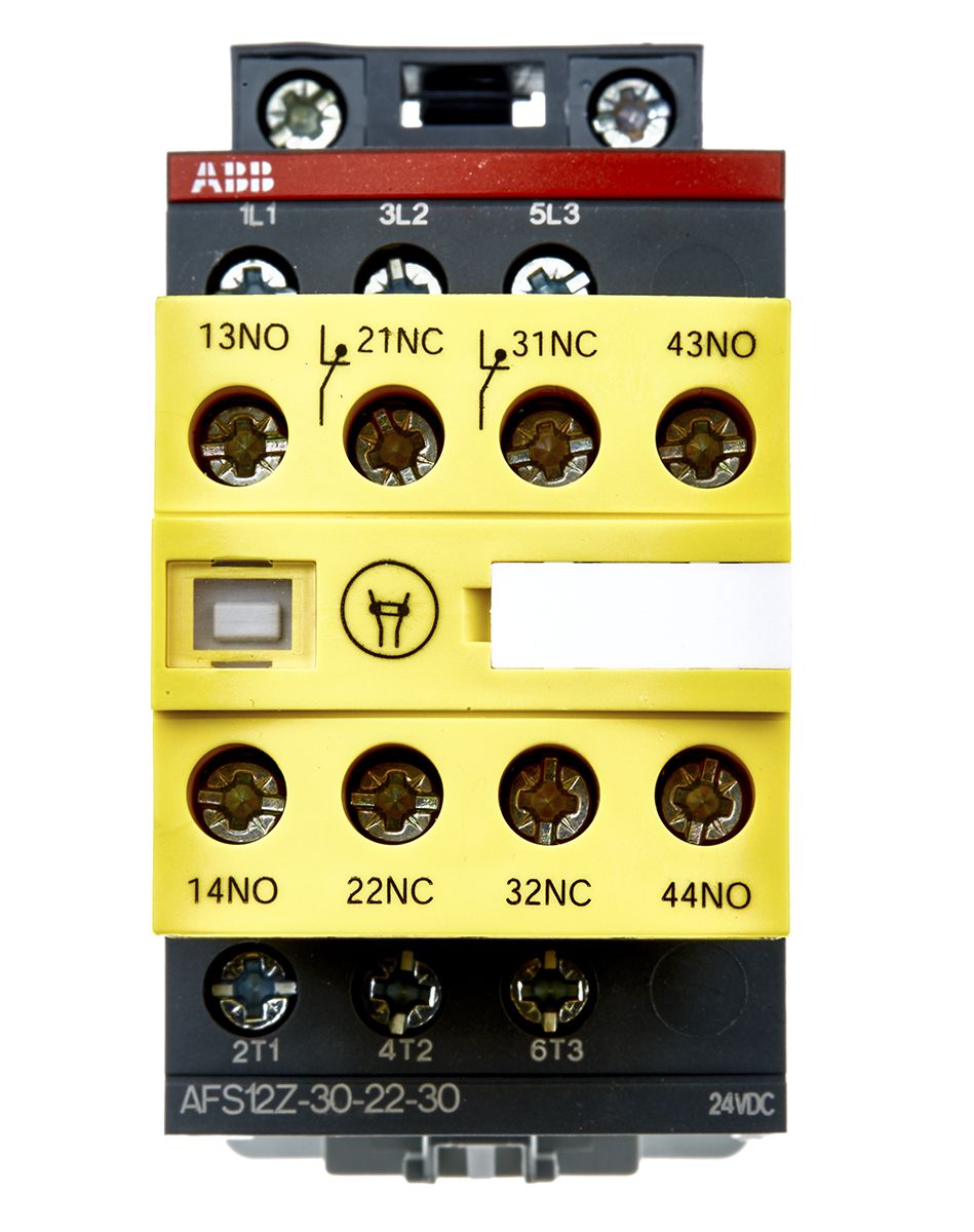 ABB Jokab AFS Contactor, 24 V Coil, 3-Pole, 28 A, 9 kW 24 V, 3 NO, 600V
