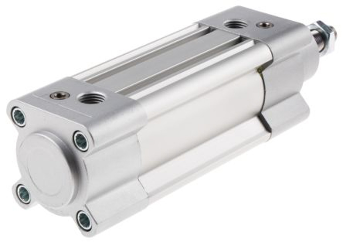 Festo Pneumatic Piston Rod Cylinder - 2123224 40 mm Bore, 60 mm DSBC Series, Double Acting Acting