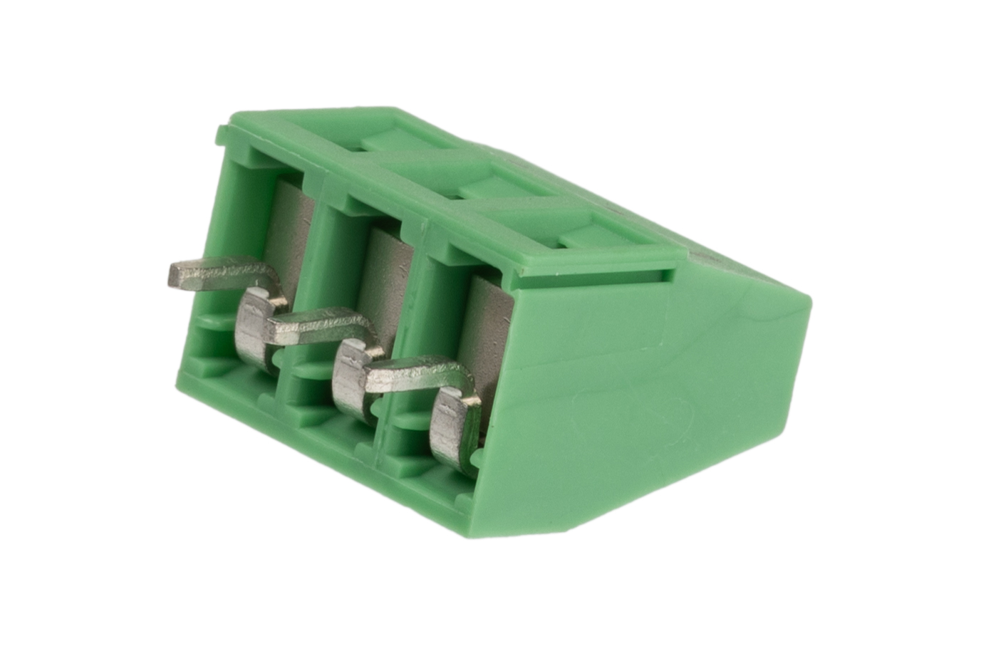 Phoenix Contact MKDS 1.5/3 BD:1-3 Series PCB Terminal Block, 3-Contact, 5mm Pitch, Through Hole Mount, 1-Row, Screw