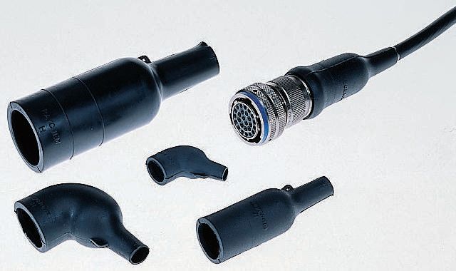 TE Connectivity Straight, Fluid Resistant Elastomer, 17mm
