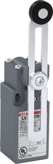 ABB Adjustable Roller Lever Limit Switch, 1NO/1NC, IP65, Fibreglass Plastic Housing, 400V ac ac Max