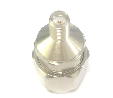 RS PRO Straight 50Ω Coaxial Adapter N Plug to SMA Socket 11GHz
