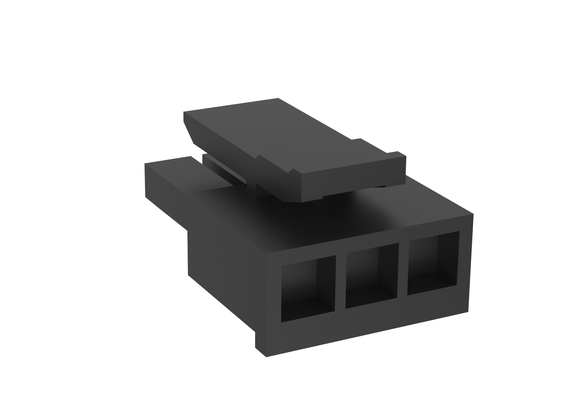 Amphenol Communications Solutions, G88MPH0321 Housing Plug, 3mm Pitch, 3 Way, 1 Row Vertical