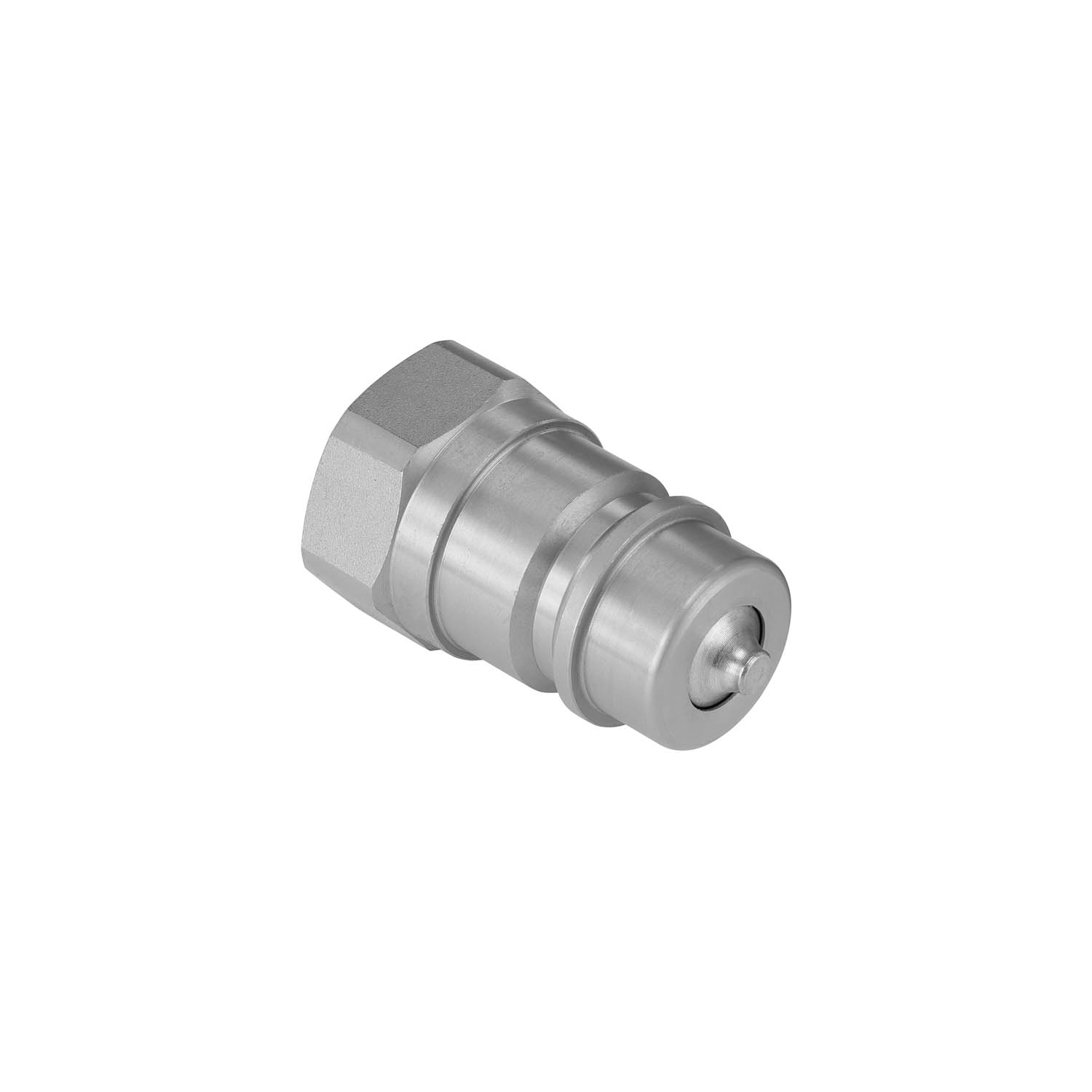 Stauff Steel Male Hydraulic Quick Connect Coupling, G 1 Male