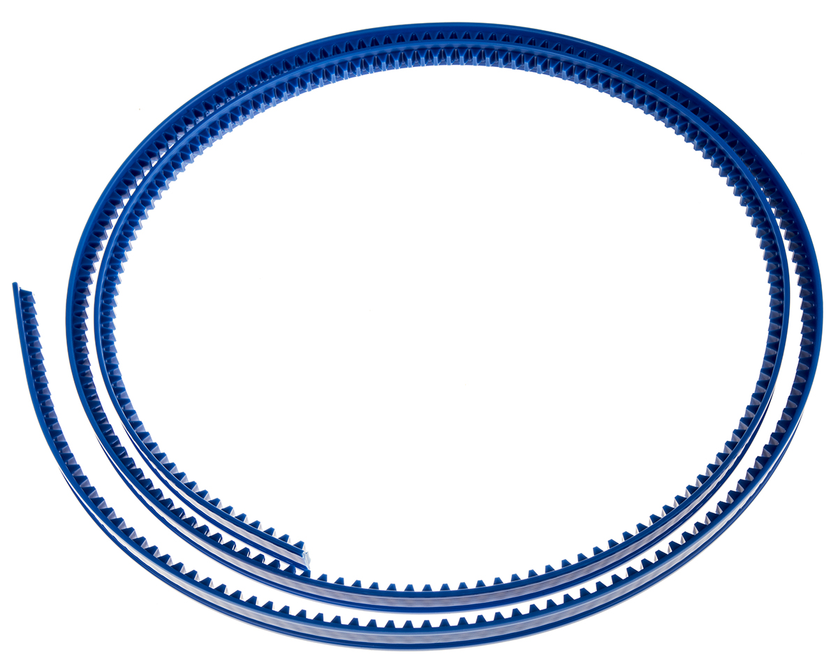 RS PRO 2 Plastic Gear Rack, 2000mm Long , 8mm Face Width