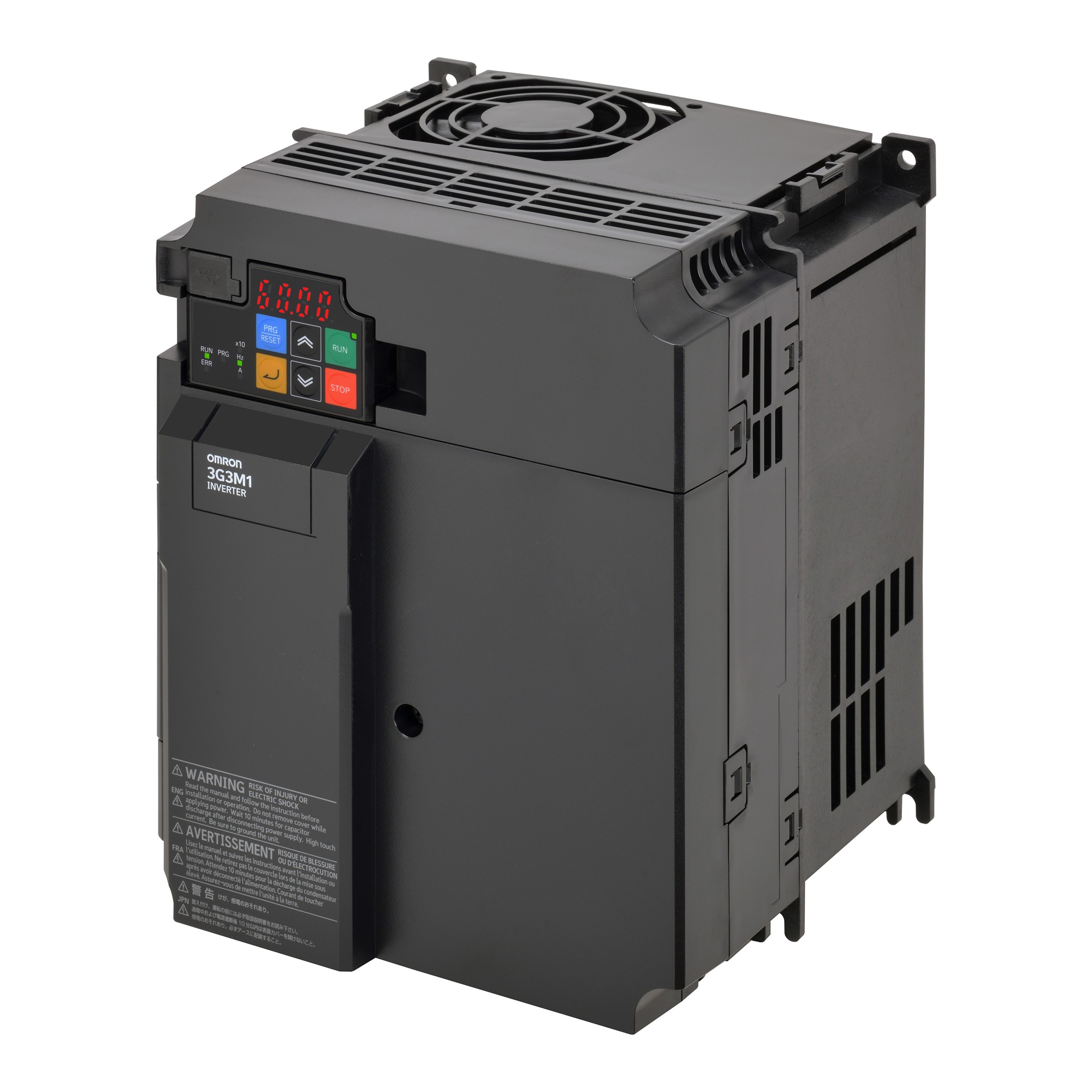 Omron Variable Speed Drive, 11 kW, 3 Phase, M1 Series 200 V ac 40 A