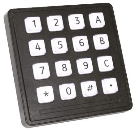 Storm IP65 16 Key Polymer Illuminated Keypad