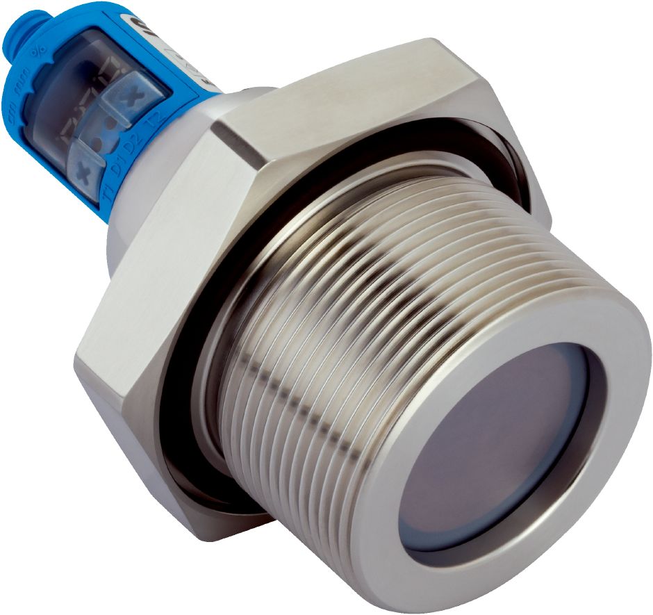 SICK UP56 Series Ultrasonic Level Sensor Level Sensor, PNP Output, Stainless Steel Body