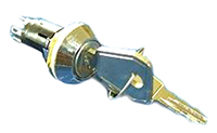 Lorlin IP66, IP67 Keylock Switch, DPST, 1 A @ 115 V ac 1-Way Common-Key