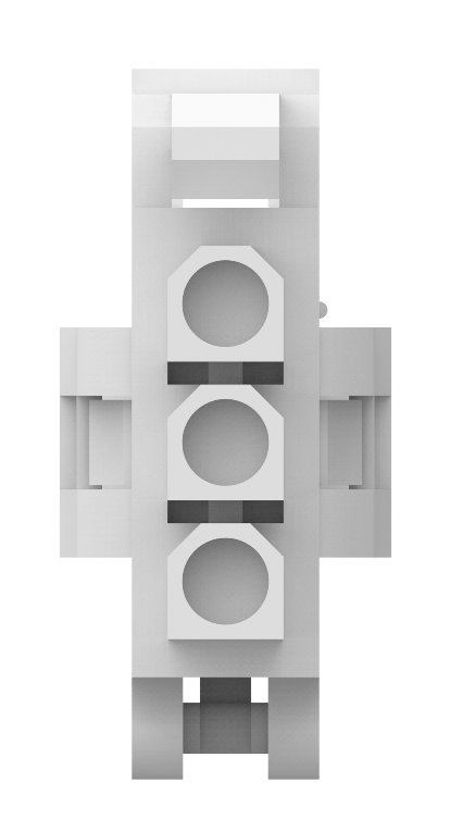 TE Connectivity, Mini-Universal MATE-N-LOK II Male Connector Housing, 4.14mm Pitch, 3 Way, 1 Row