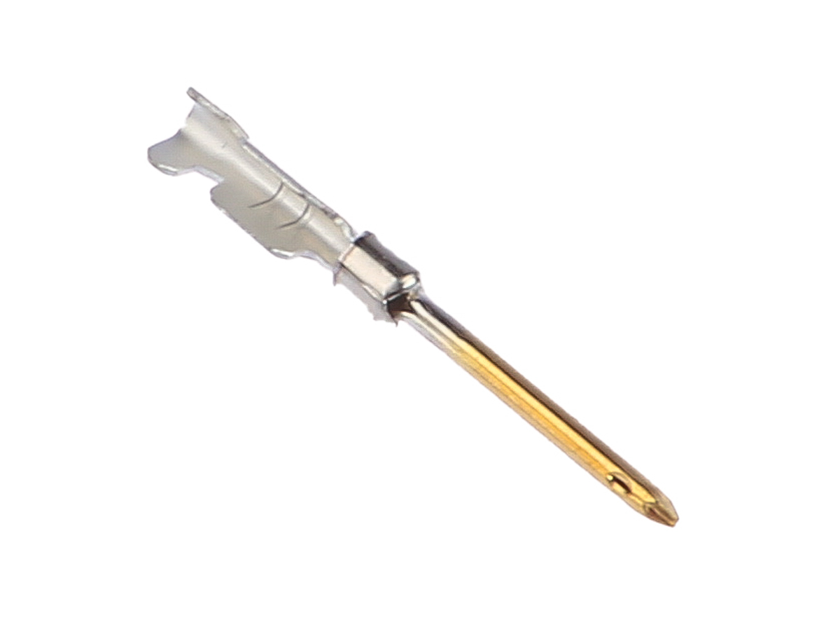 TE Connectivity, AMPLIMITE HDP-22 Series, size 22 Male Crimp D-sub Connector Contact, Gold over Nickel Signal, 28