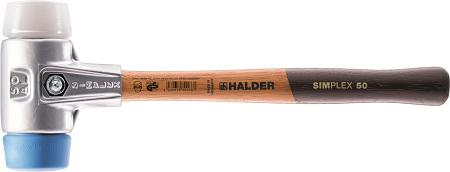 Halder Round Superplastic, TPE Mallet 350g With Replaceable Face