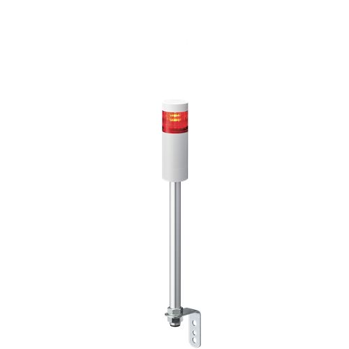 Patlite LR5 Series Red Signal Tower, 1 Lights, 24 V dc, Pole Mount