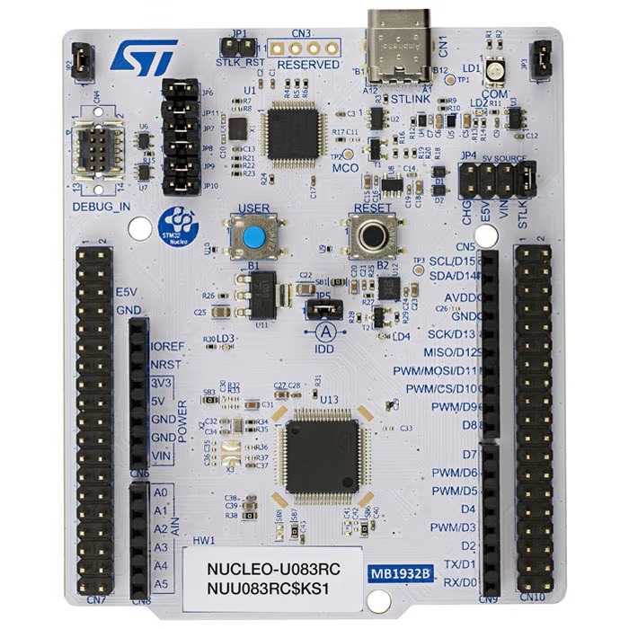 STMicroelectronics STM32 Nucleo-64 Board MCU Evaluation Board NUCLEO-U083RC