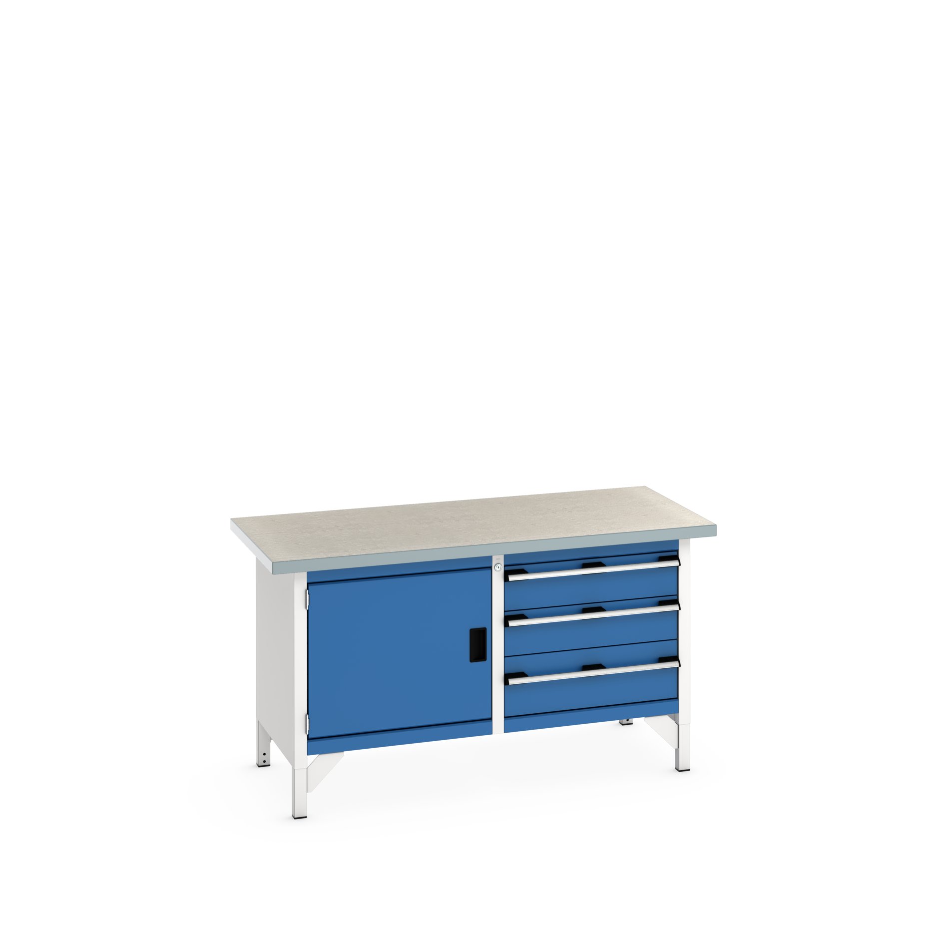 Bott 41002027.11V Sheet Steel Workbench, 840mm x 750mm x 1500mm