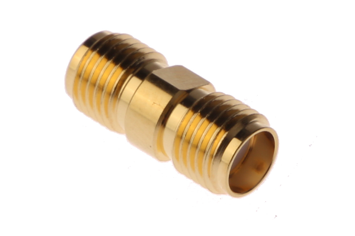 Amphenol RF Straight 50Ω RF Adapter SMA Socket to SMA Socket 18GHz