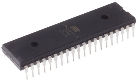 Microchip ATMEGA8535-16PU, 8 bit AVR, ATMEGA8535 Microcontroller, 16 MHz, 8kB FLASH, 40-Pin PDIP