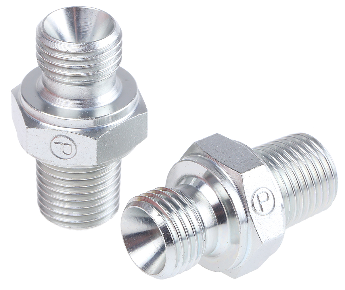 Parker Hydraulic Straight Threaded Adaptor G 1/4 to R 1/4 Male, 4-4F3MK4S