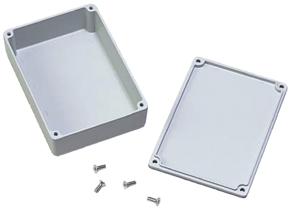 Takachi Electric Industrial TD Series Die Cast Aluminium Enclosure, 60 x 40 x 27mm
