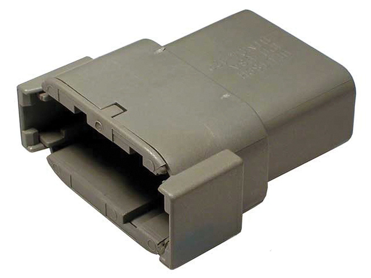 Deutsch, DTM Automotive Connector Socket Grey 12 Way DTM04-12PA
