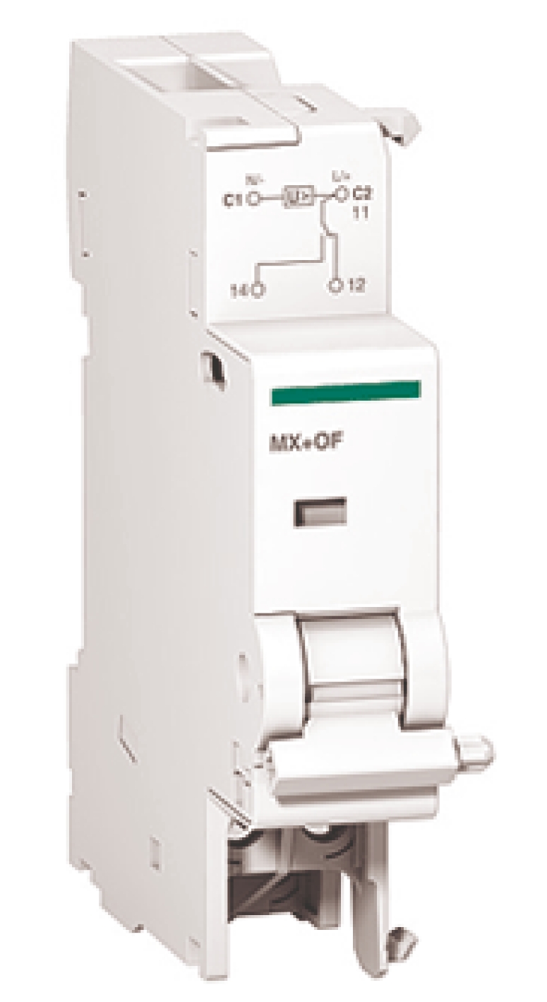Schneider Electric 230V ac Undervoltage Release Circuit Trip for use with C120 Series, C60 Series, ID Residual Current
