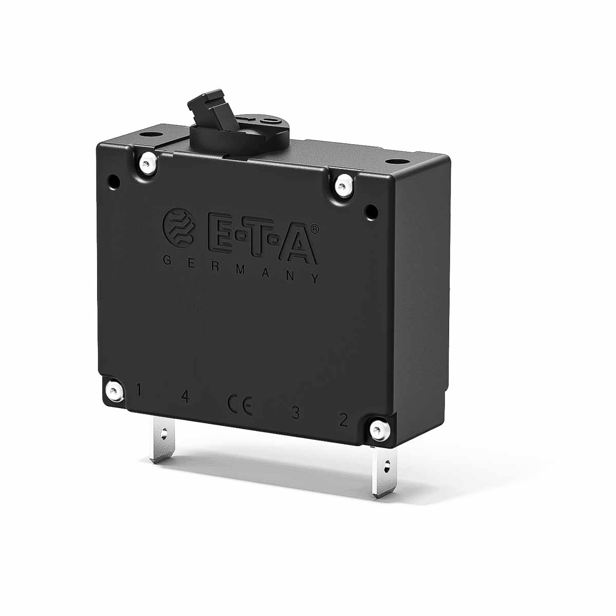 ETA Thermal Circuit Breaker - 8340  Single Pole 80V dc Voltage Rating Flange Mount, 2.5A Current Rating