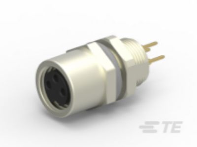 TE Connectivity Circular Connector, 3 Contacts, Front, M8 Connector, Socket, Female, IP67, M8 Series