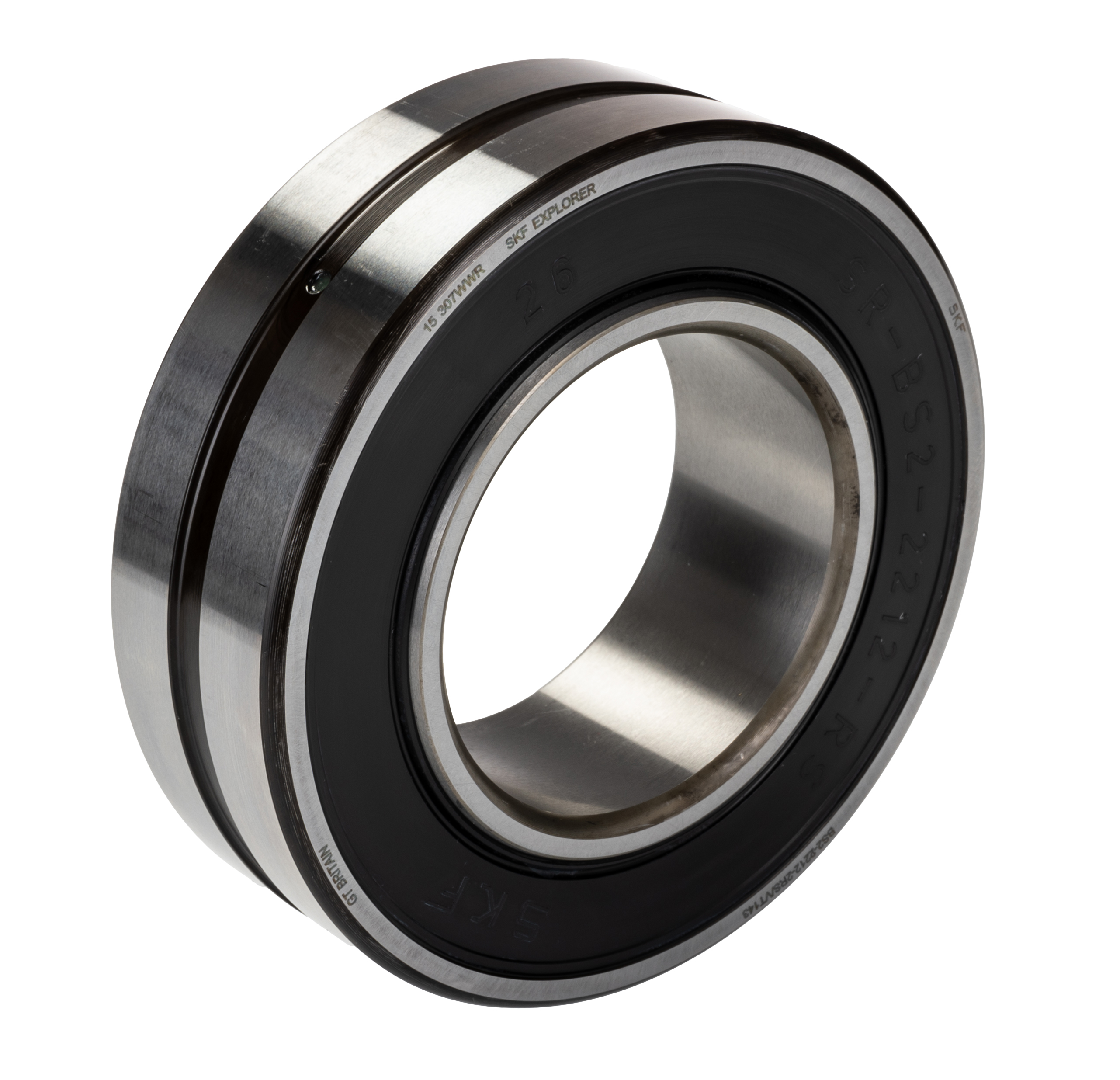 SKF BS2-2212-2RS/VT143 Parallel 60 mm ID Spherical Roller Bearing, 110 mm OD