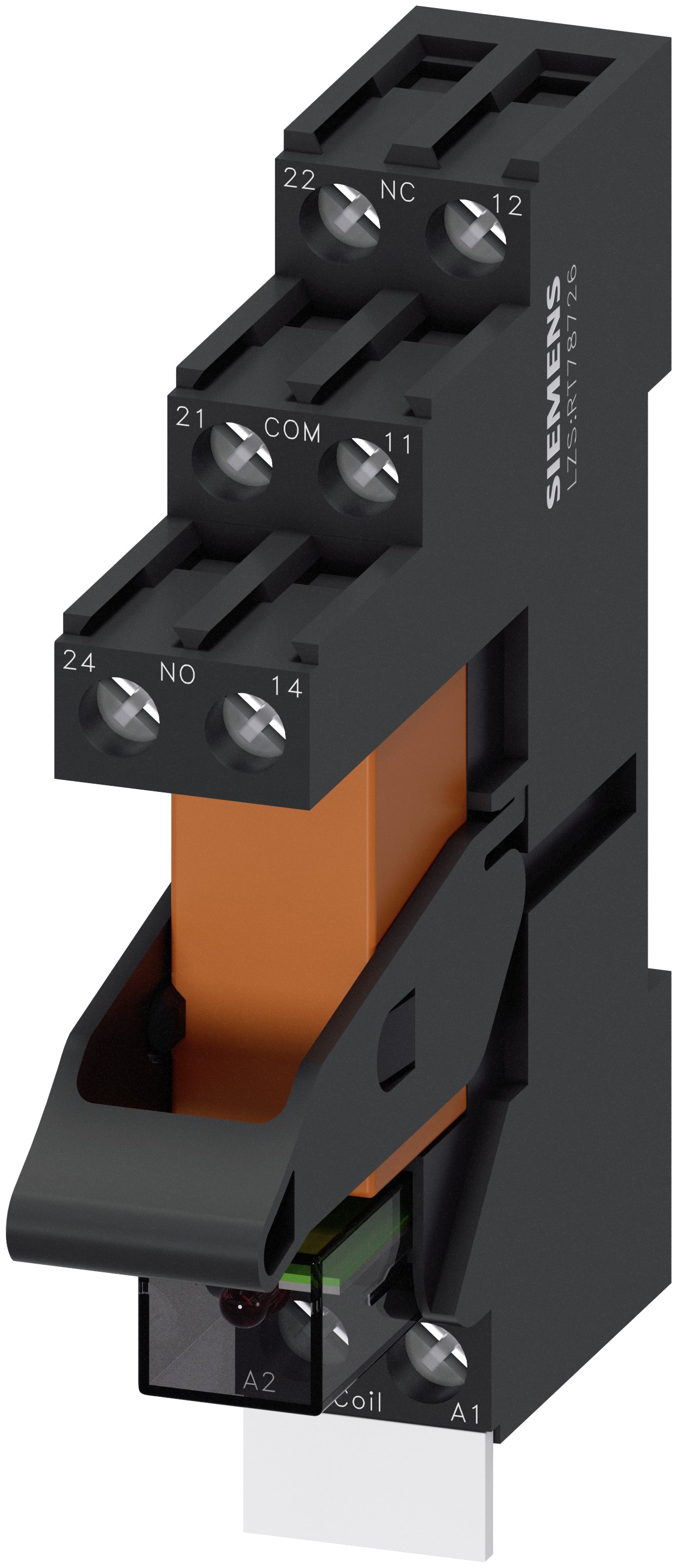Siemens LZS Series Coupling Relay, Plug In, 230V ac Coil, DPDT, 2-Pole