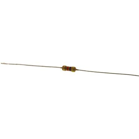 TE Connectivity 47kΩ Carbon Film Resistor 0.33W ±5% CFR25J47K