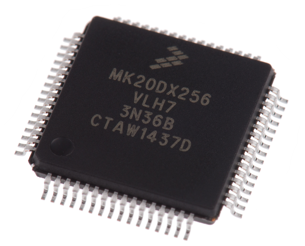 NXP ARM Cortex M4, K20 Microcontroller, 32 MHz, 288kB FLASH, 64-Pin LQFP