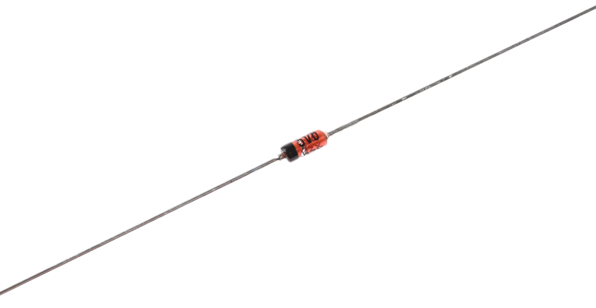 Vishay, 5.6V Zener Diode 7% 500 mW Through Hole 2-Pin DO-35