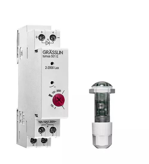Grasslin Analogue DIN Rail Time Switch 230 V ac, 1-Channel